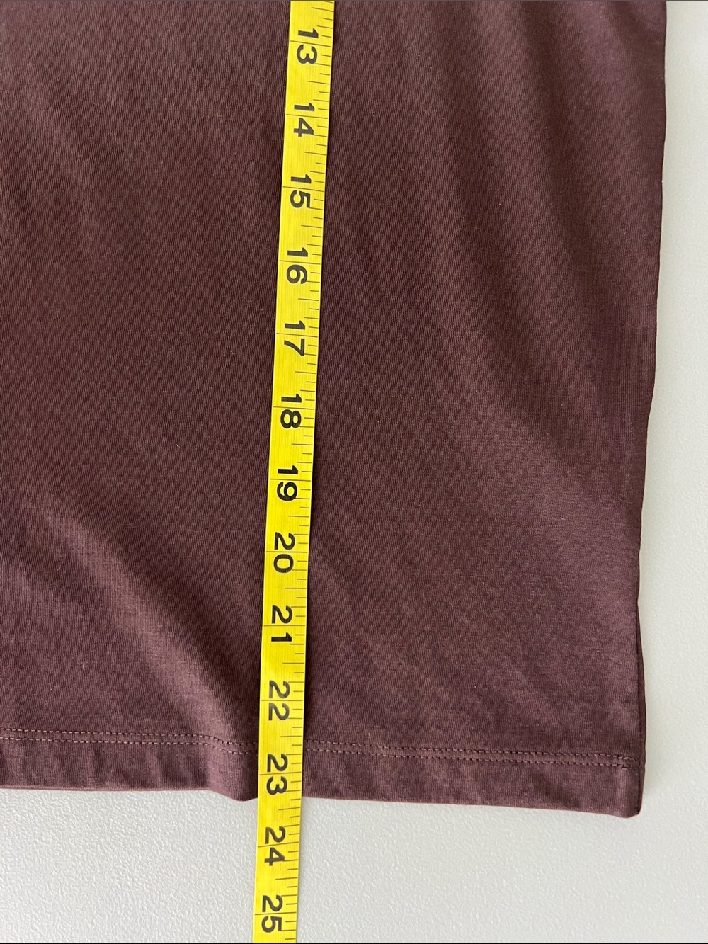 New Everlane THE BOX-CUT TEE IN ESSENTIAL COTTON in Plum Size XL - Picture 8 of 8